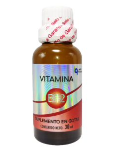 Fotografia de producto Vitamina B12 con contenido de 30 ml de Iq Herbal Products